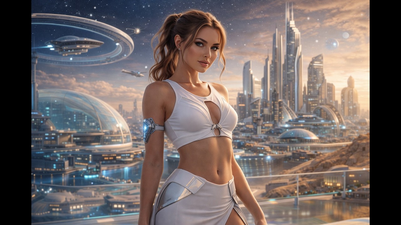Discover Life in 2300 Through Relaxing Music and Stunning 4K Visuals
