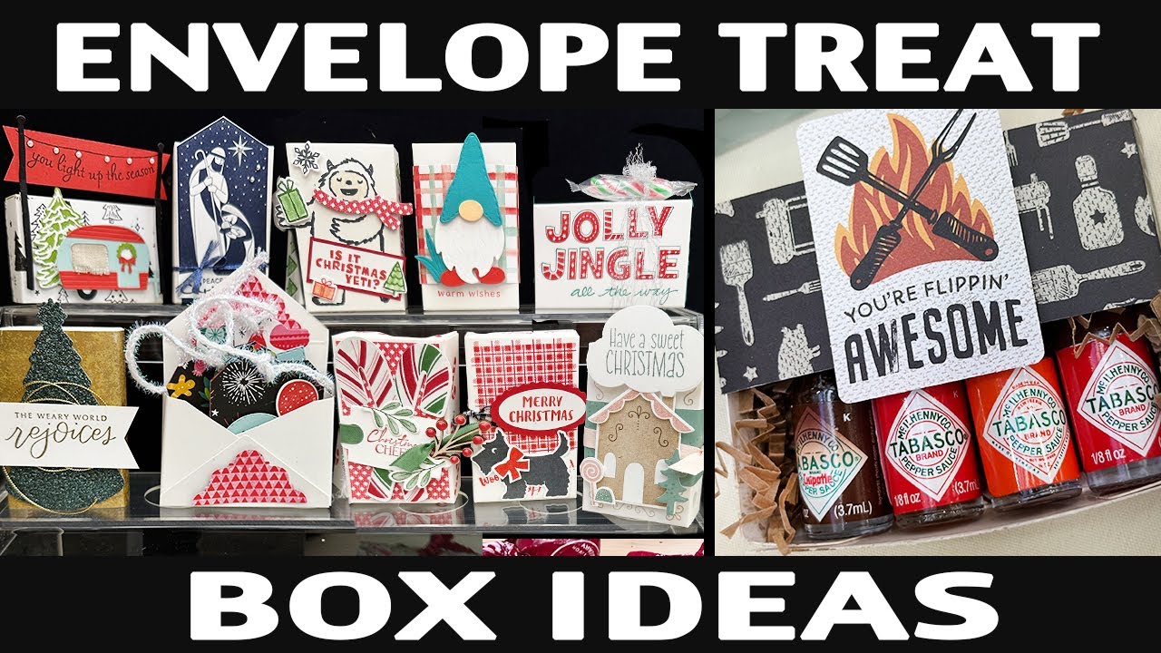 Stamping Jill - Envelope Treat Box Ideas