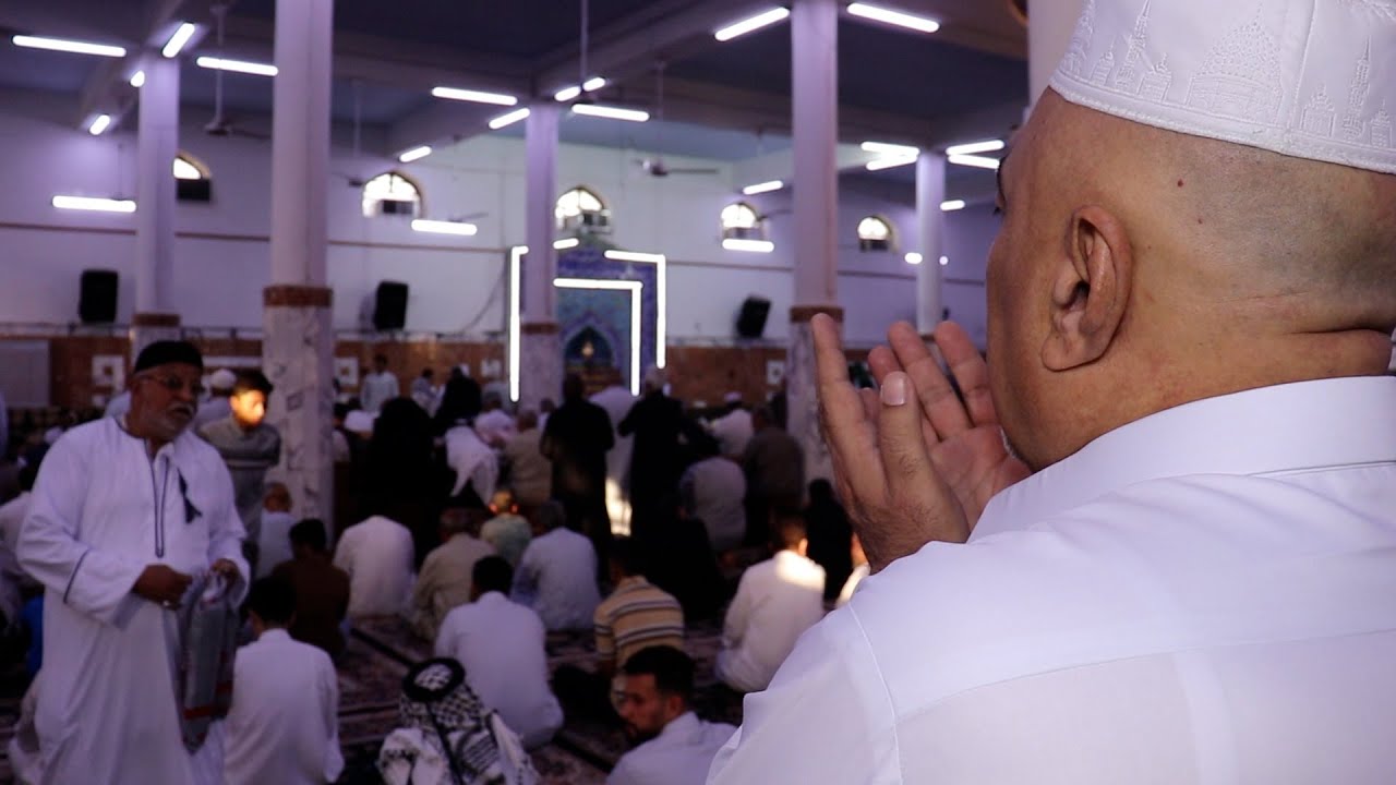 من جامع الأبلة الكبير .. أمنيات المصلين بصلاة العيد المباركة #المربد