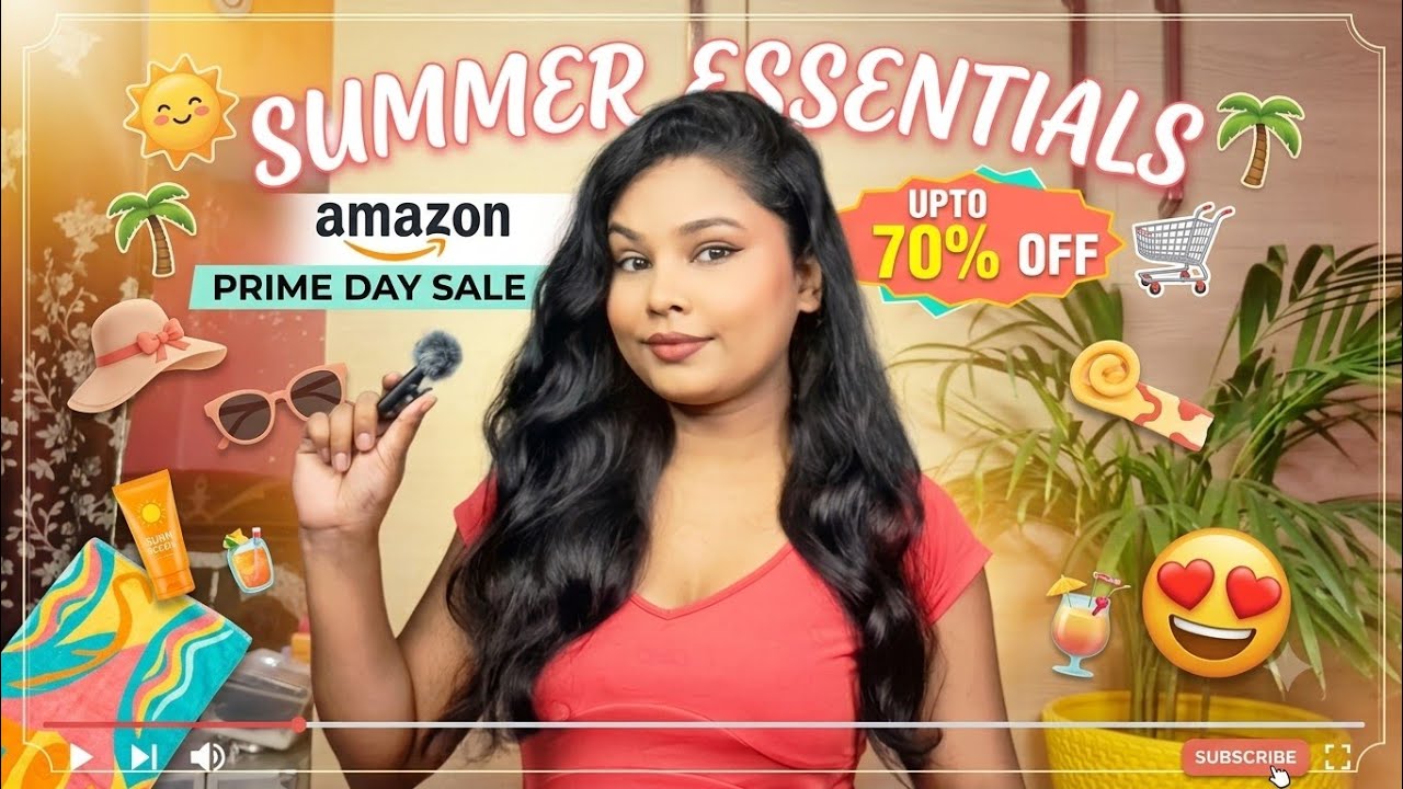 Summer Essentials You Actually Need 🚨Huge Amazon Prime Day Haul 70% OFF 🛍️ ✨️