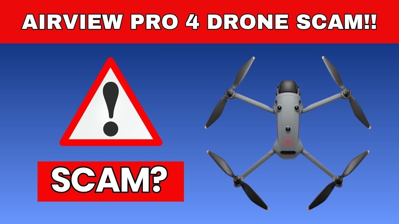 Обзор дрона AirView Pro 4 &mdash; работает или обман?