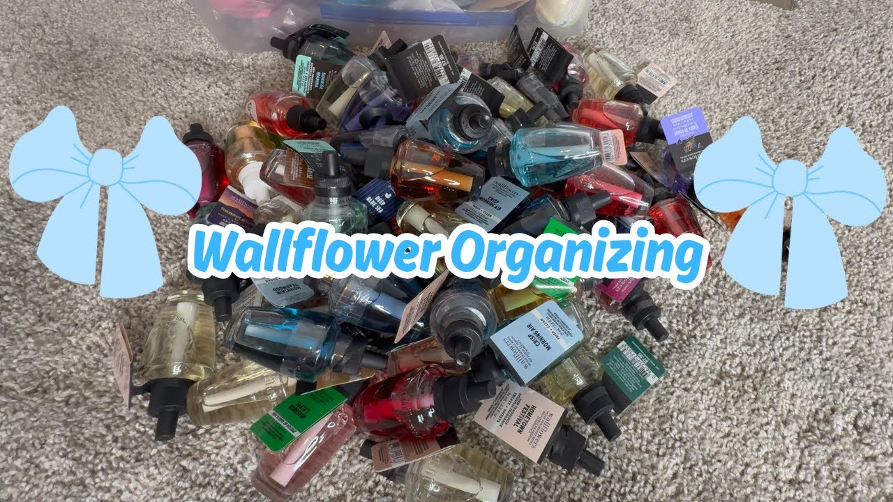 Bath and Body Works Wallflower Organization + Chatting About Wallflower Sale and My Collection!