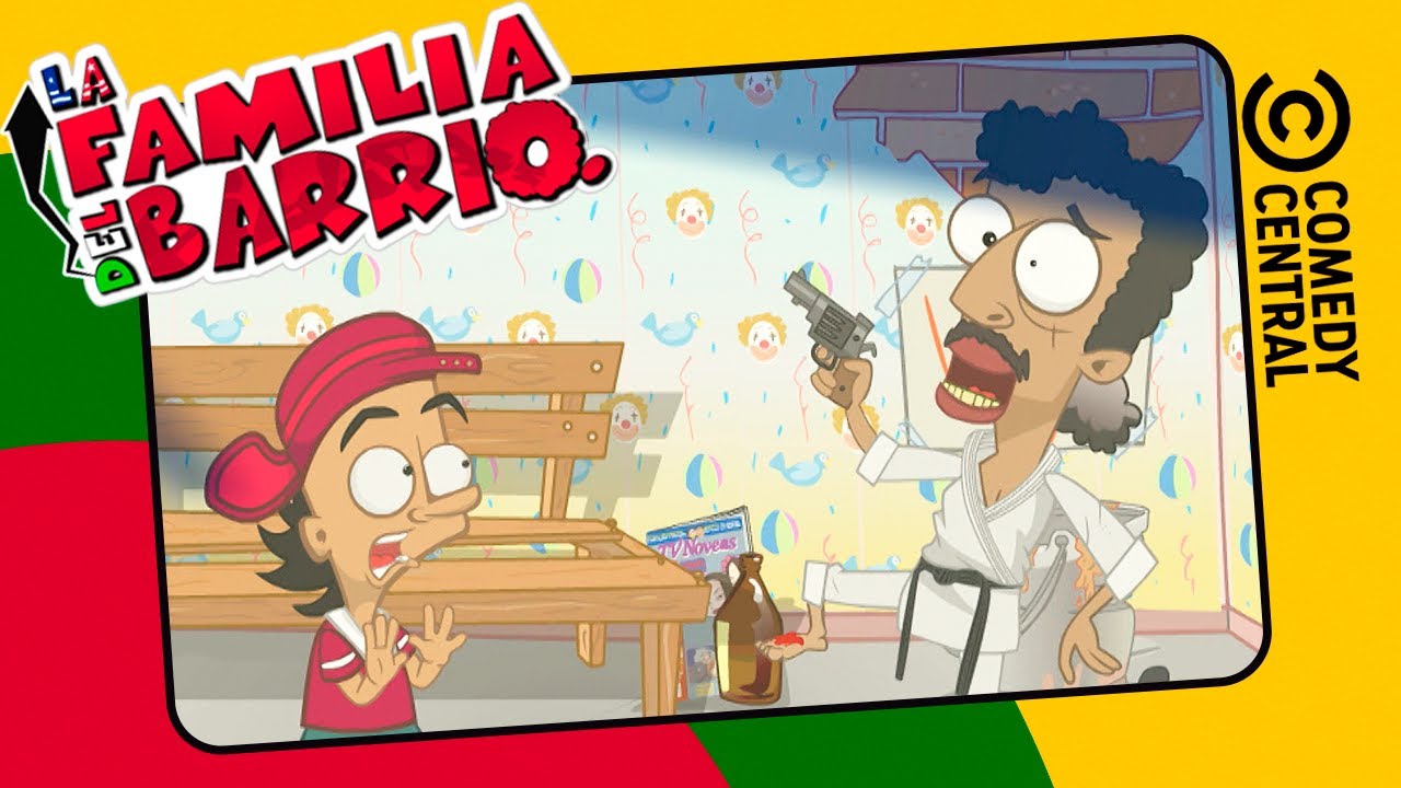 ¡Peluzín Guarda Esa Pistola! | La Familia Del Barrio | Comedy Central LA