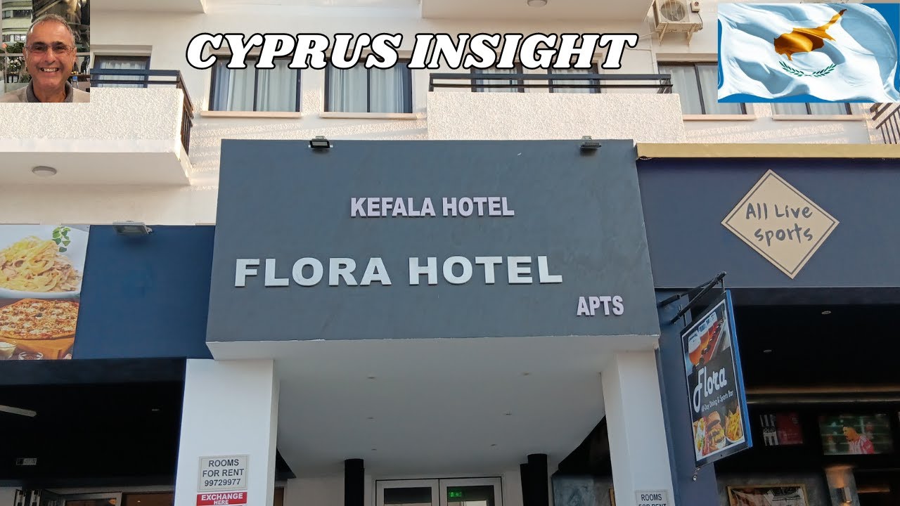 Flora Hotel Apartments, Protaras Cyprus - A Tour Around.