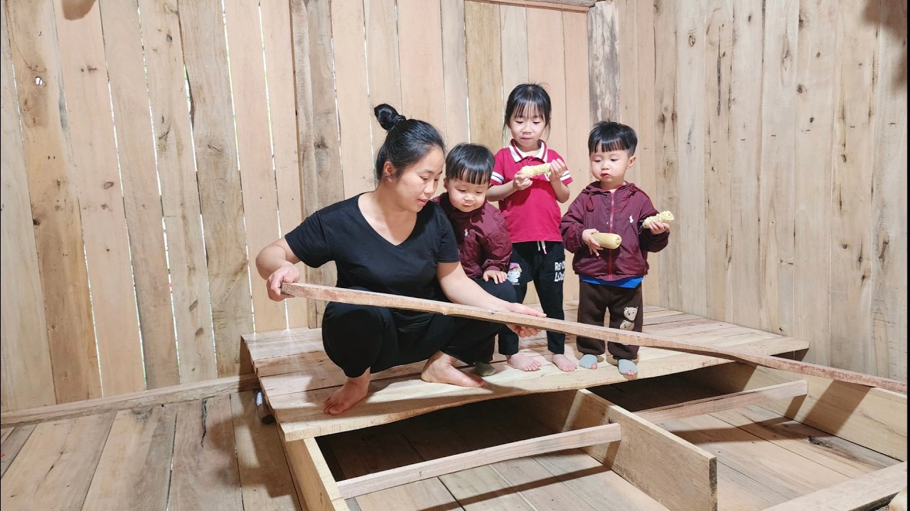 Single Mother Builds and Upgrades the Interior of Her Home | Ly tieu tieu