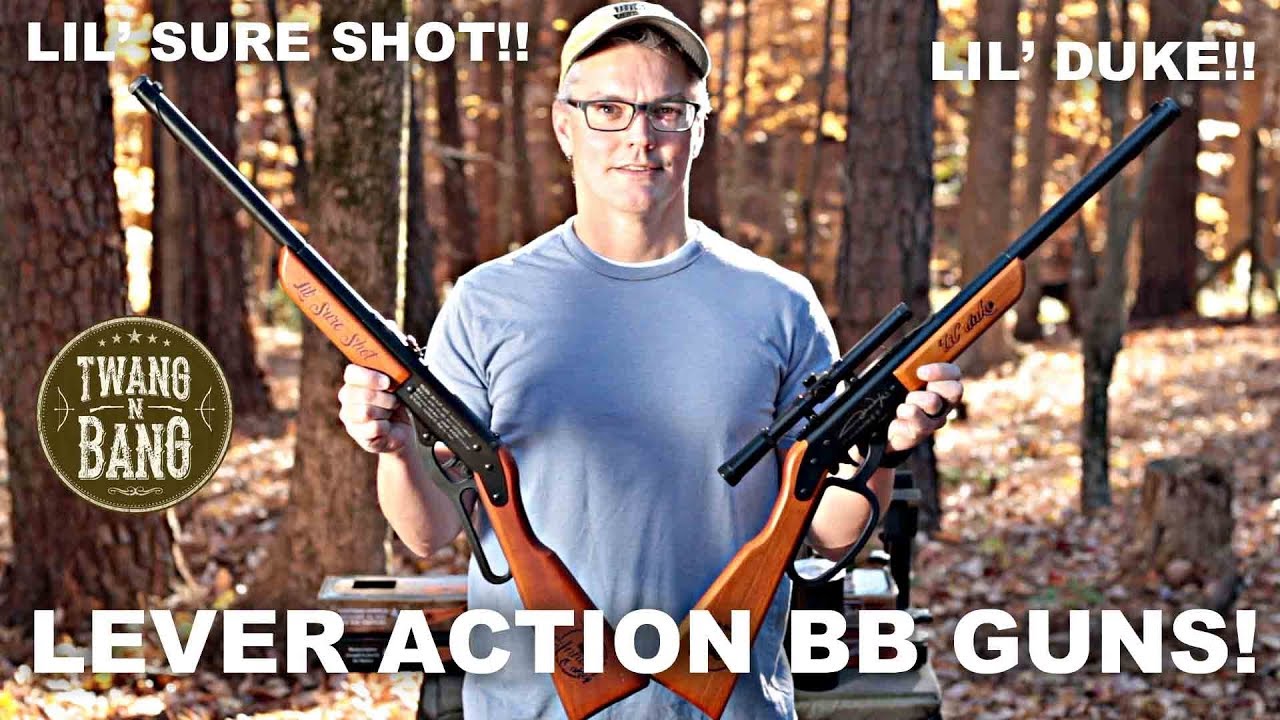 Lever Action BB Guns! Lil' Duke & Lil' Sure Shot