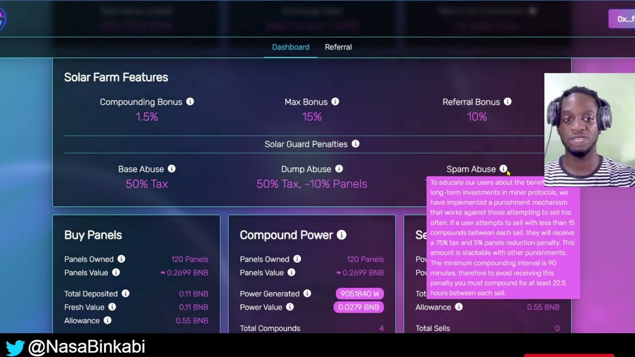 Solar Farm V2 - 15% Daily Miner🚀 GOIN CRAZYY!| LIVE Deposit | Get in Early
