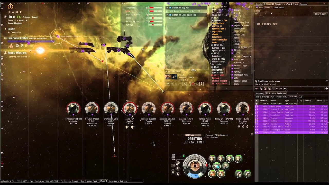 INCURSION TDF LOGI