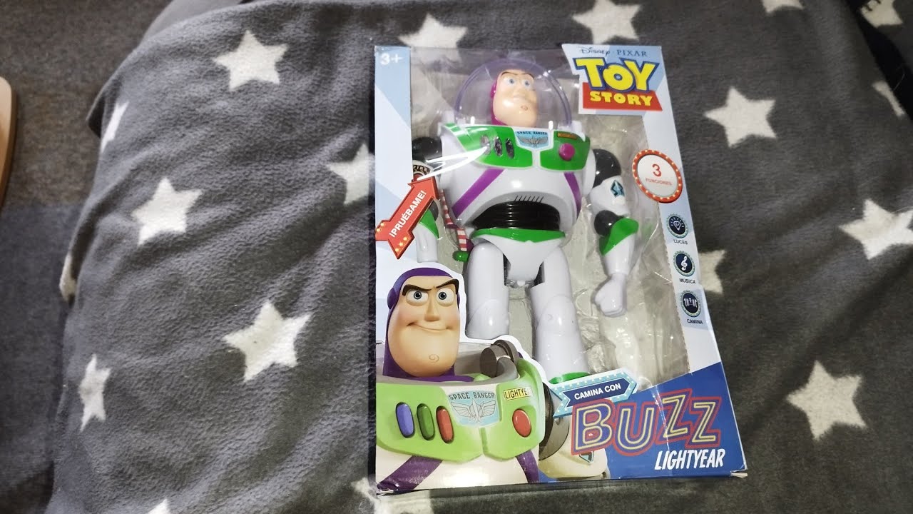 toy story walking buzz lightyear with lights and sounds from ali-express