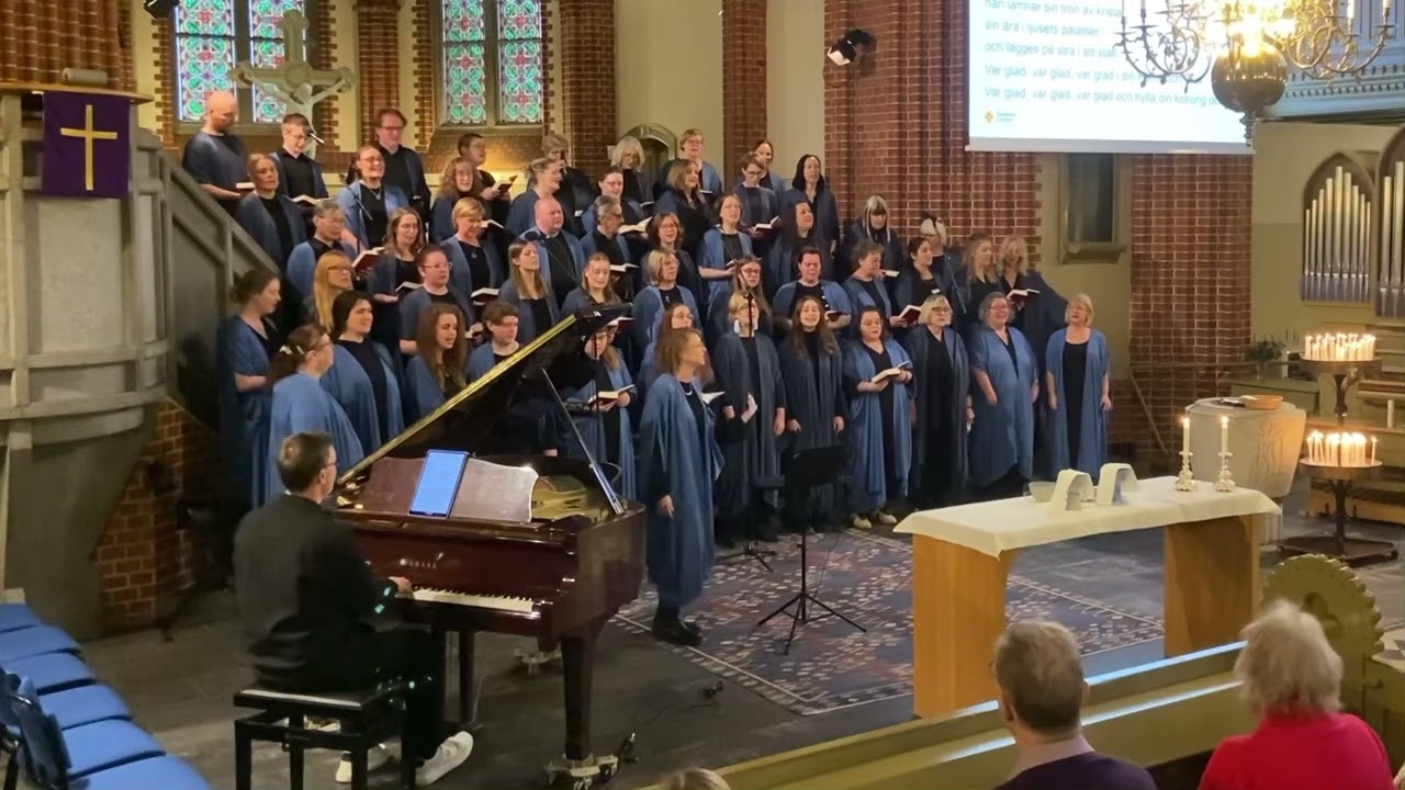 Psalm 108 Gå, Sion, din konung att möta i Eslövs kyrka 2025-12-07