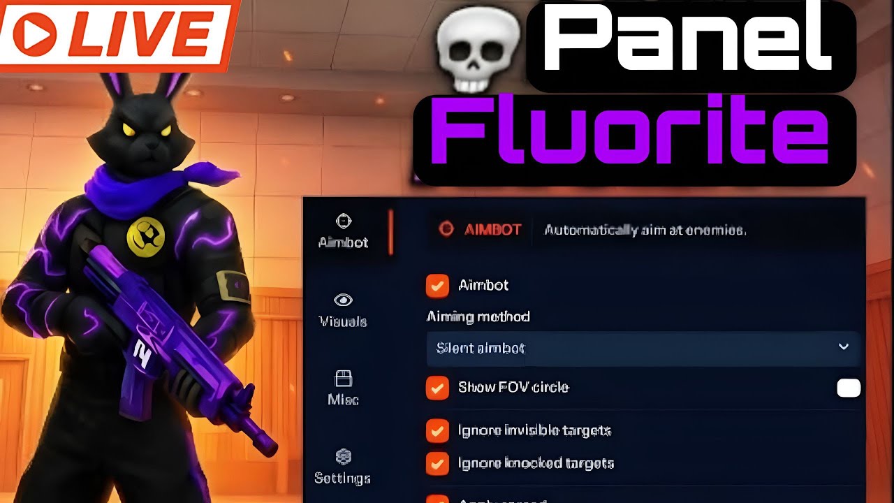 FREE FIRE OB52 FLUORITE PANEL 🔥 FF RANK WORKING PANEL FOR IOS & ANDROID 📲 FF ANDROID PAID PANEL