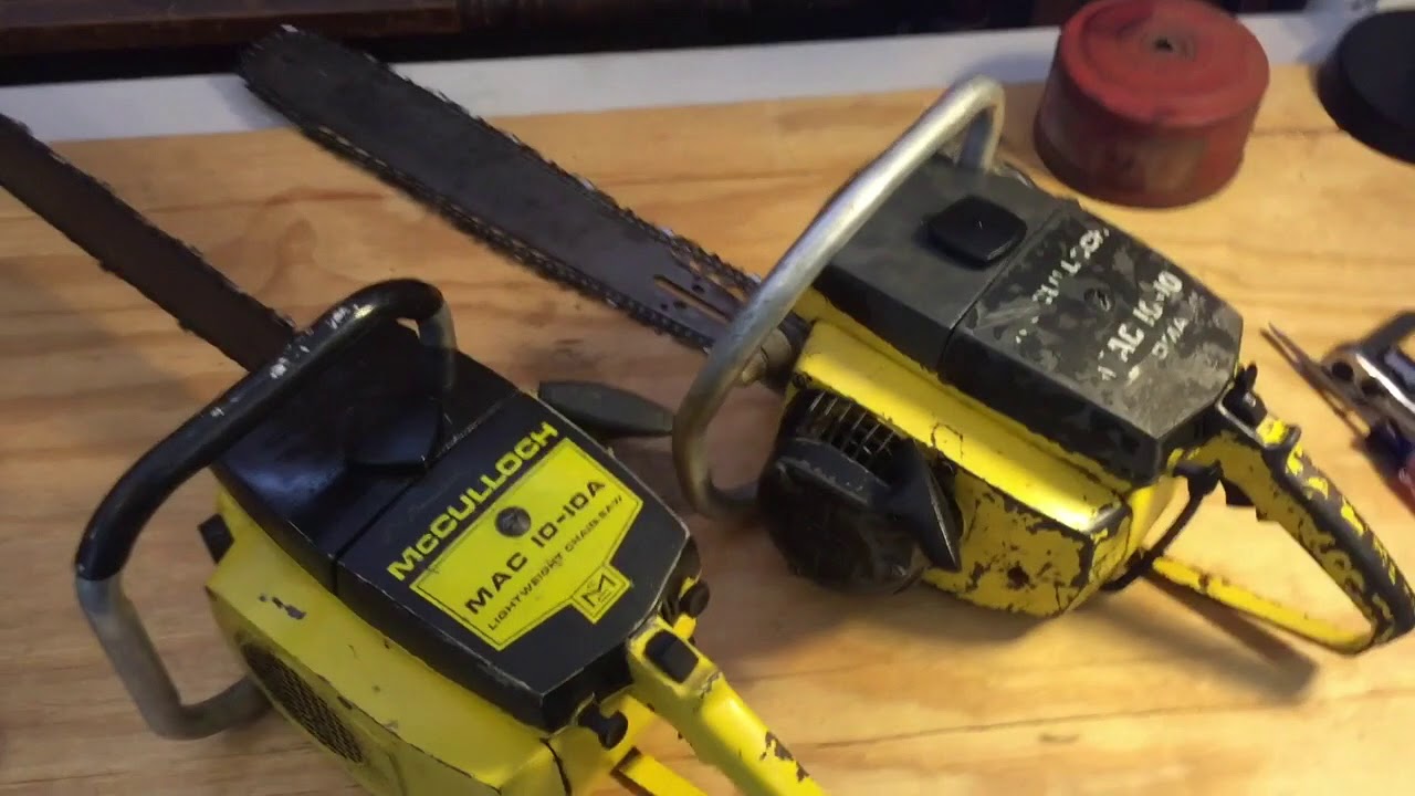McCulloch Mac 10-10 Automatic Chainsaw