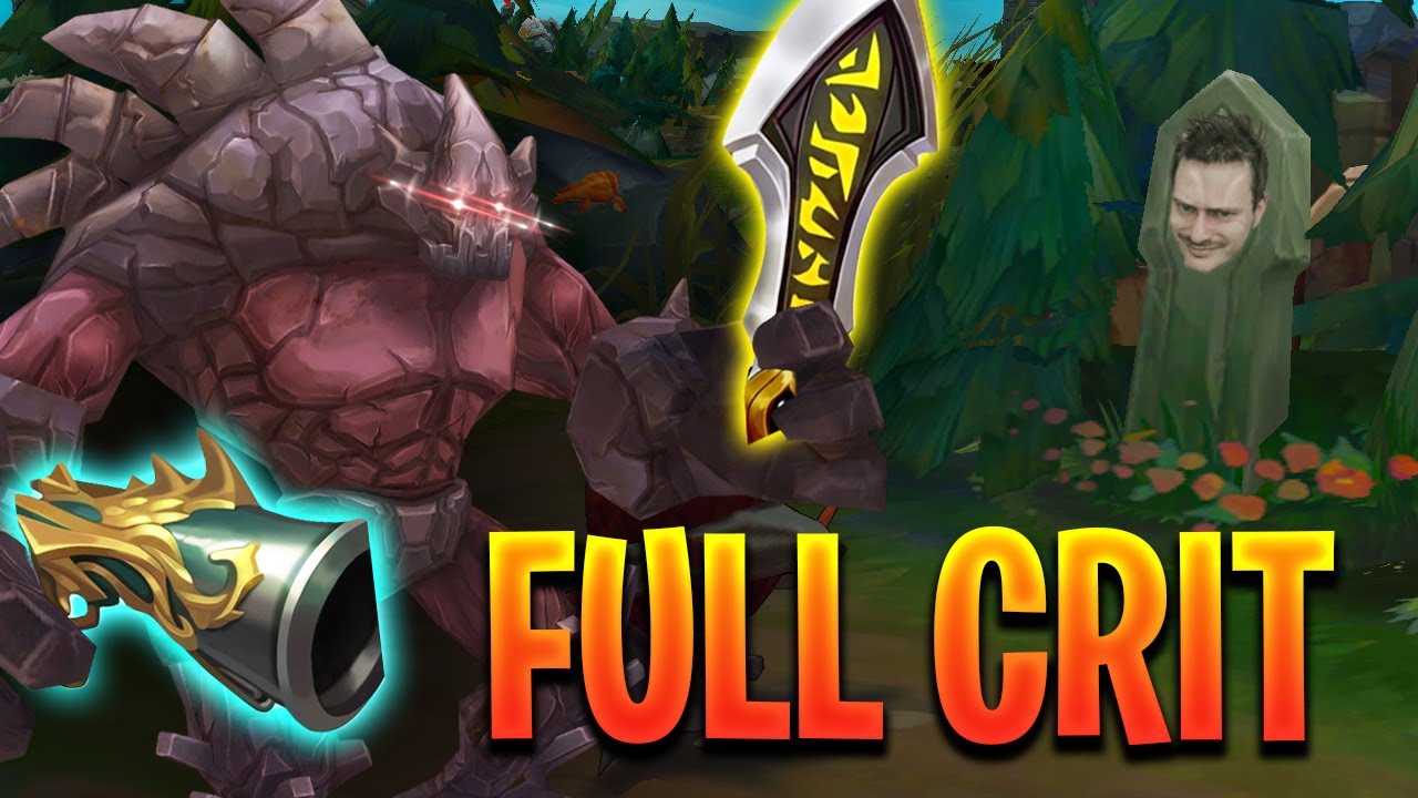 Crit Malphite ti ukopne hlavu 🗿 (100% CRIT)