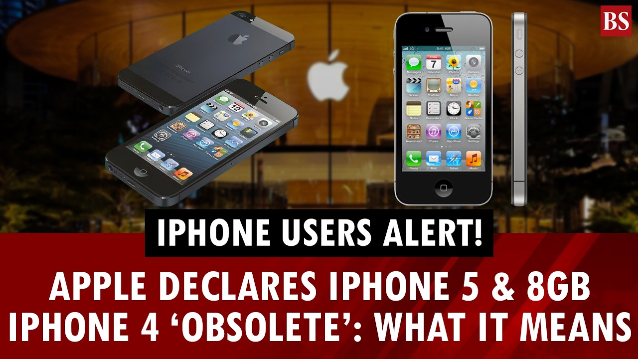 iPhone users alert! Apple declares iPhone 5 & 8GB iPhone 4 ‘obsolete’: What it means