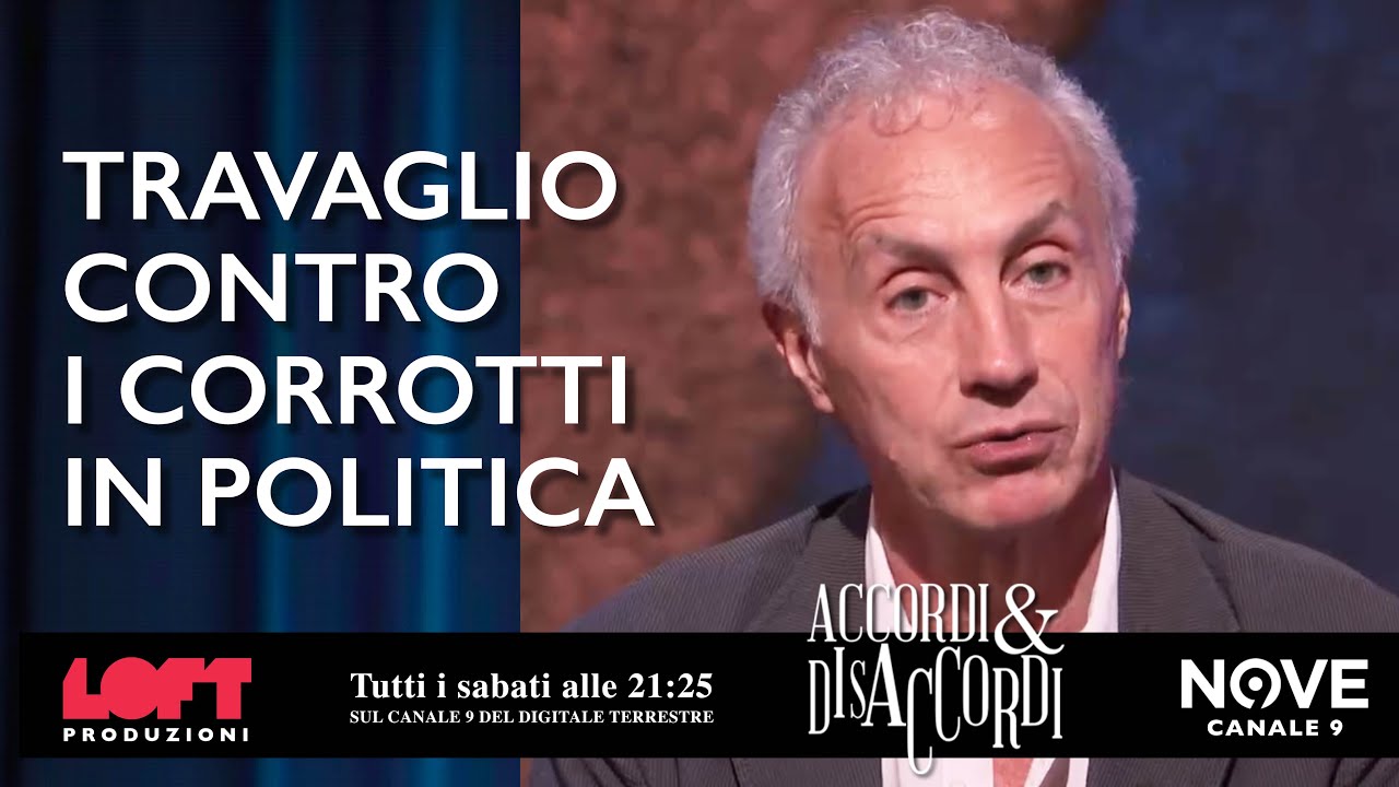 Travaglio contro i corrotti in politica