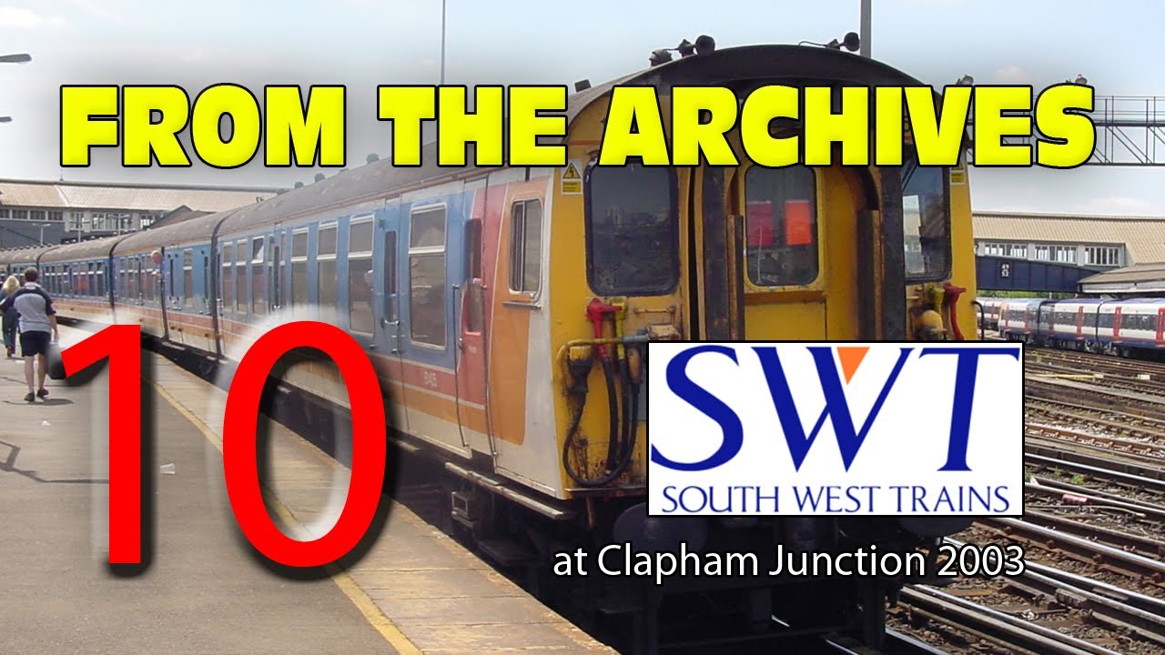 South West Trains at Clapham Junction 2003 (From the Archive #10)