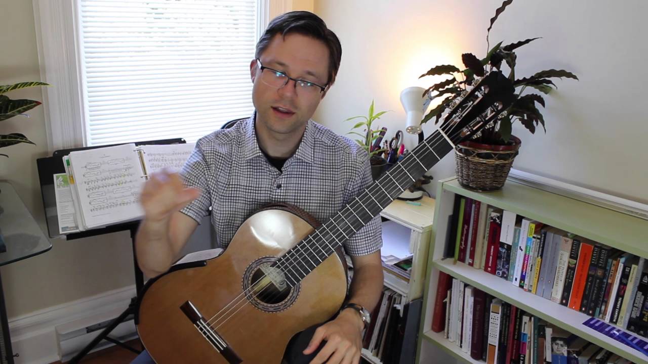 Lesson: Siciliano by Carcassi for Classical Guitar (beginner)