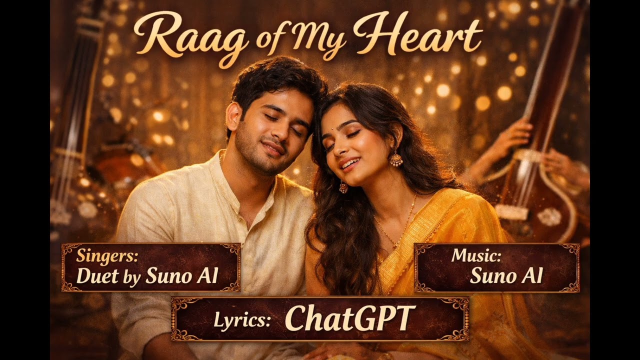 Raag of My Heart ❤️ | English Love Duet on Indian Classical Music | Soulful AI Song