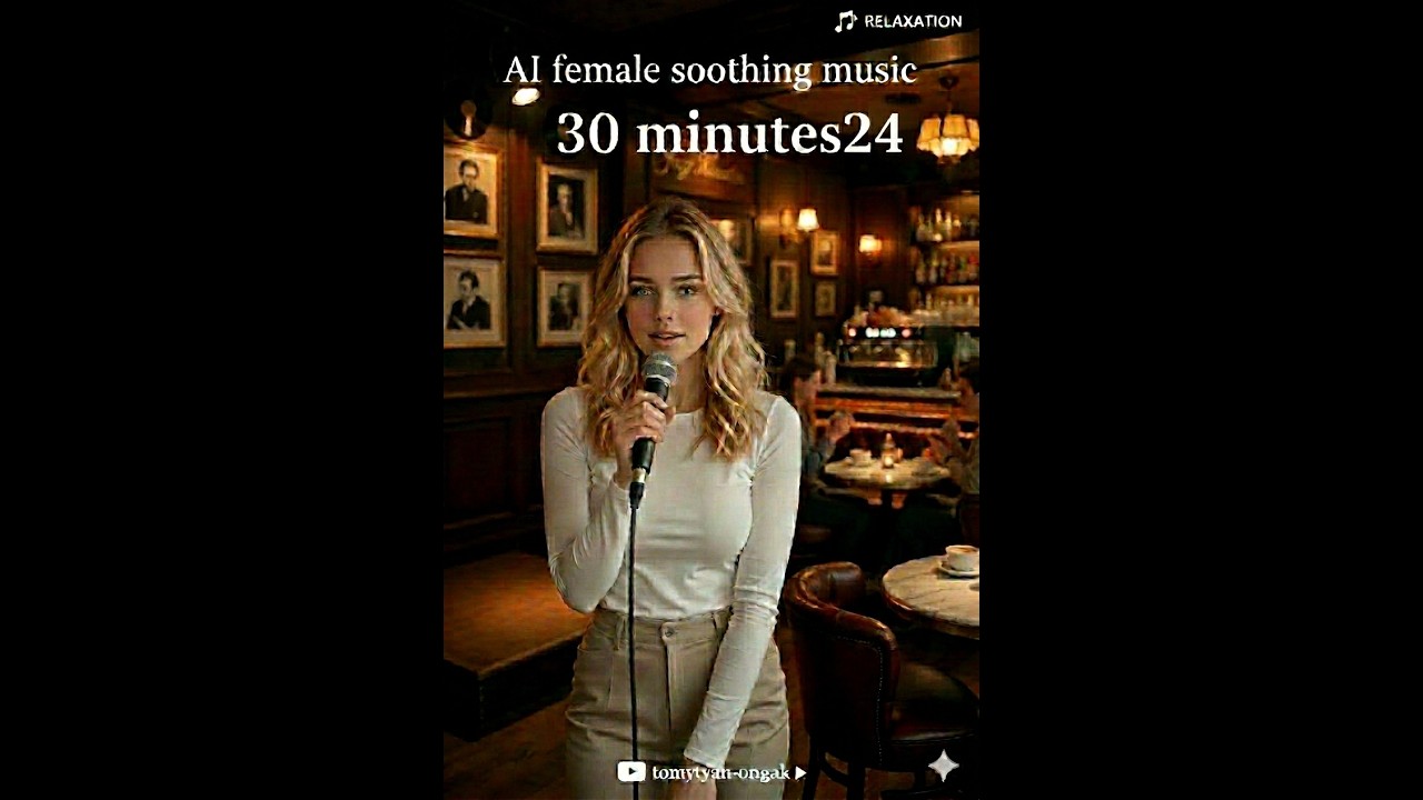 AI female soothing music 30 minutes24(Official Lyric Video) / AI Female Vocal Ballad癒やし、心地よい、AI音楽