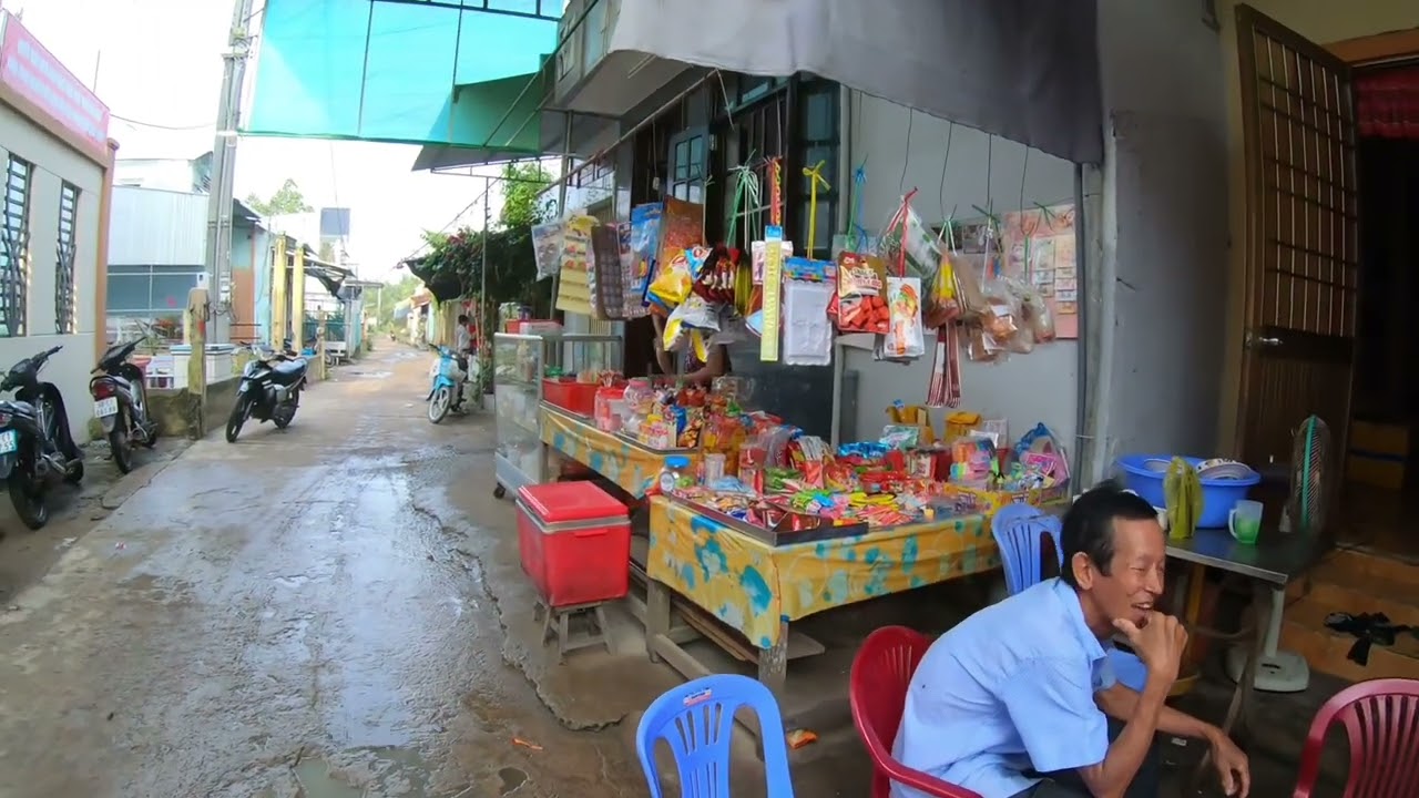Cảnh  Chợ  Tắc Cậu.