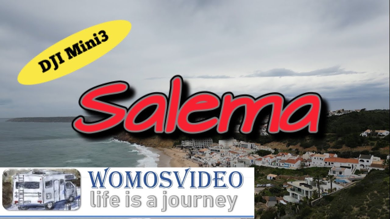 Salema an der Algarve.
