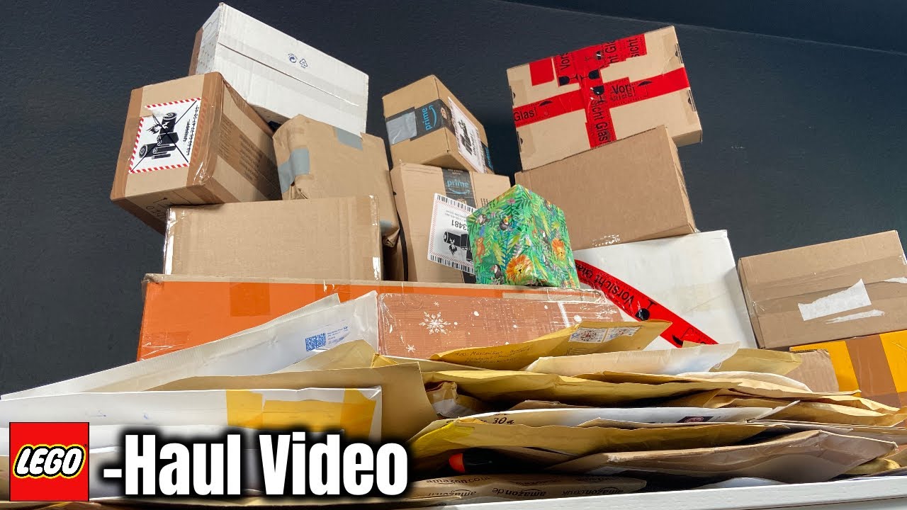 Fast 100 Pakete und Briefe: ihr seid echt verrückt 😅 | LEGO Haul Teil 1