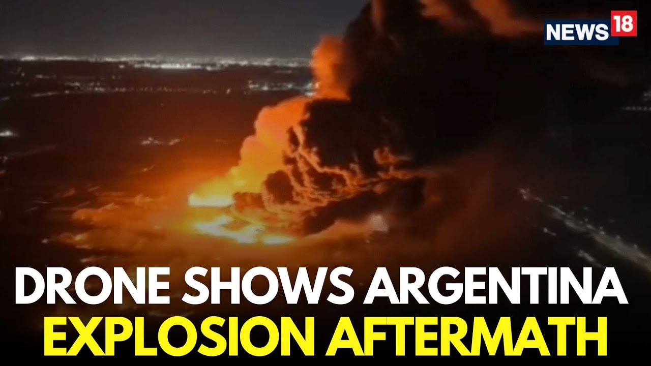 LIVE | Massive Industrial Explosion Rocks Argentina Near Buenos Aires | Chilling VISUALS | N18G