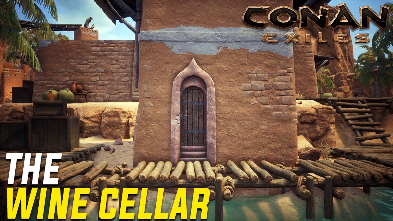 WINE CELLAR - Part 1| Conan Exiles Modded Let's Play/Gameplay Ep12