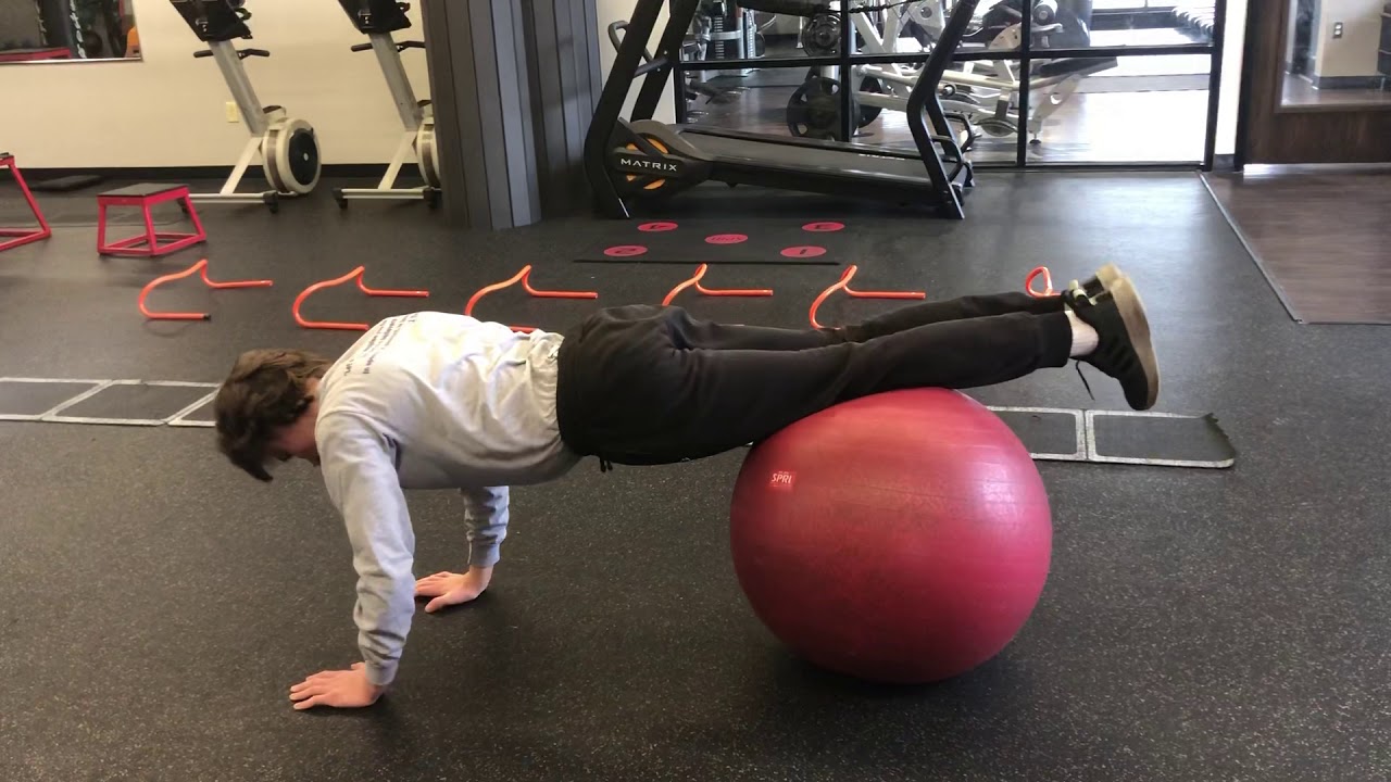 Stability Ball J-Turn