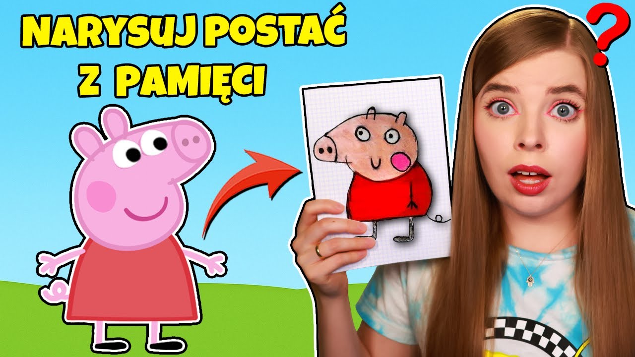 NARYSUJ POSTAĆ Z PAMIĘCI 🎨🐽