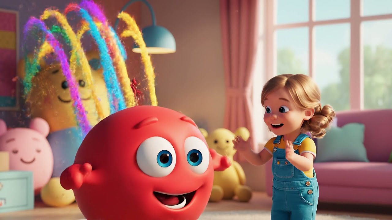 El corredor tambaleante de Fall Guys saltando obstáculos | Canciones Infantiles y Rimas para Niños