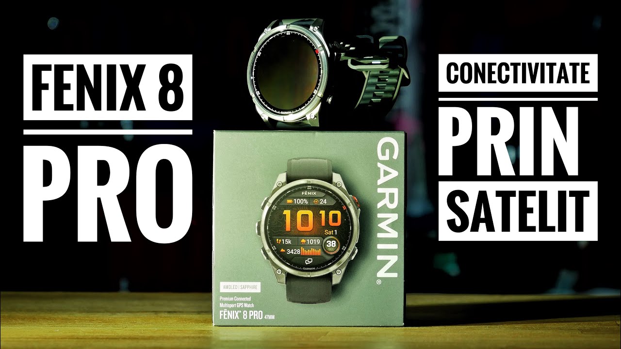 NOUL Gramin Fenix 8 PRO, Index Sleep Monitor si MTB Edge