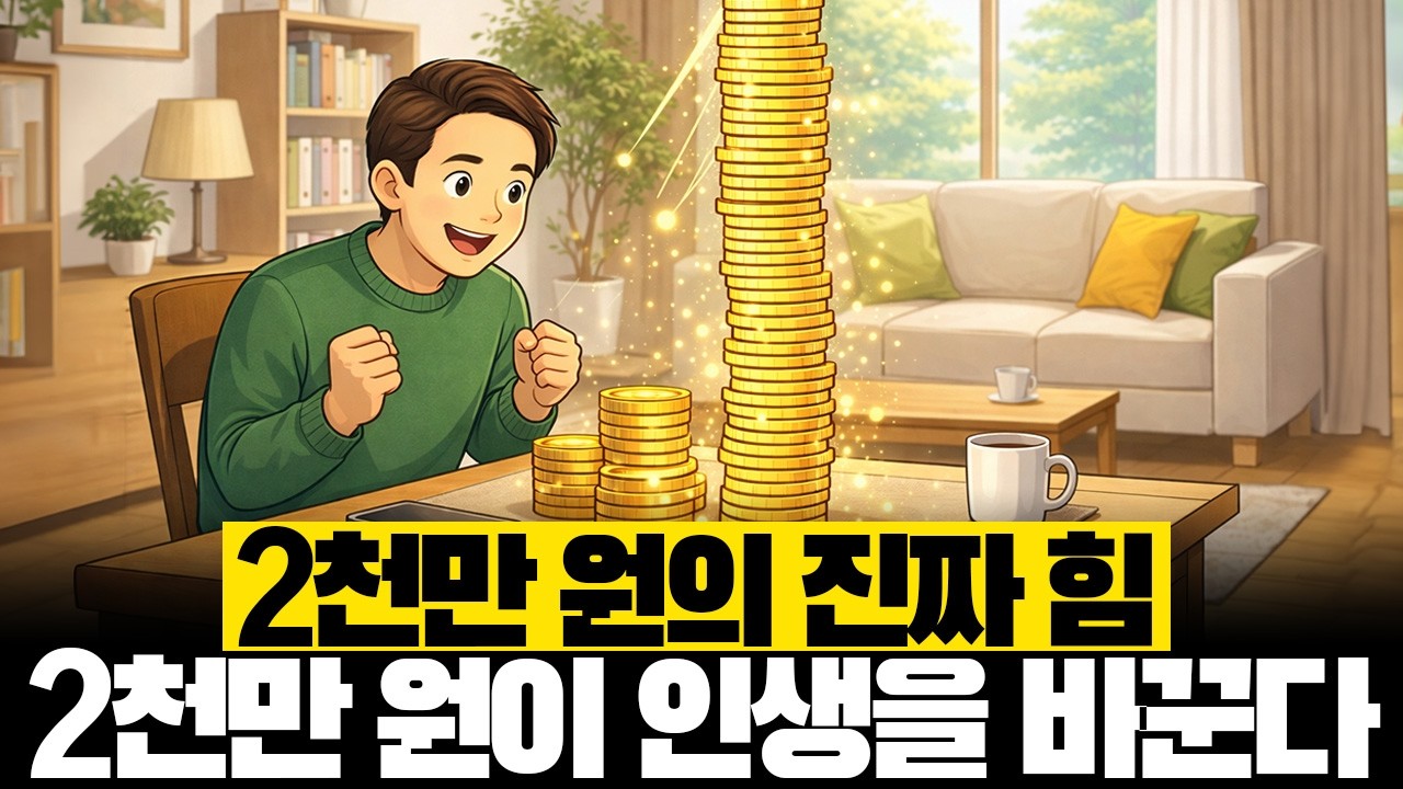 2천만 원이 생기면 대부분의 사람이 하게 되는 선택