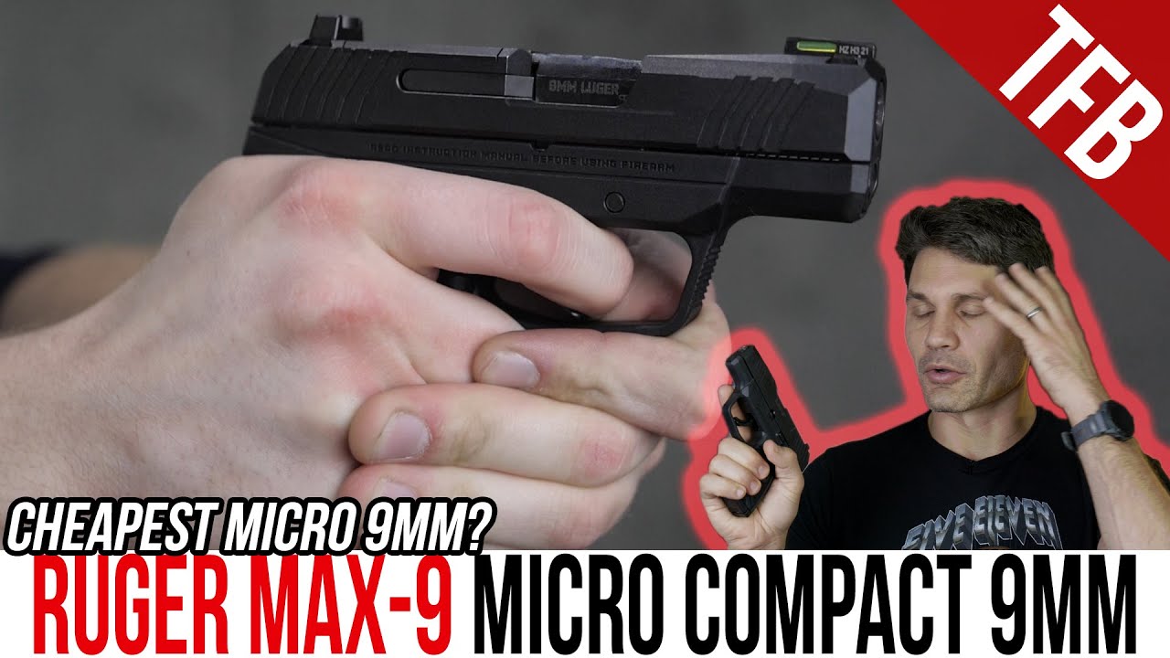 Ruger MAX-9: самый дешевый, но хороший ли он?