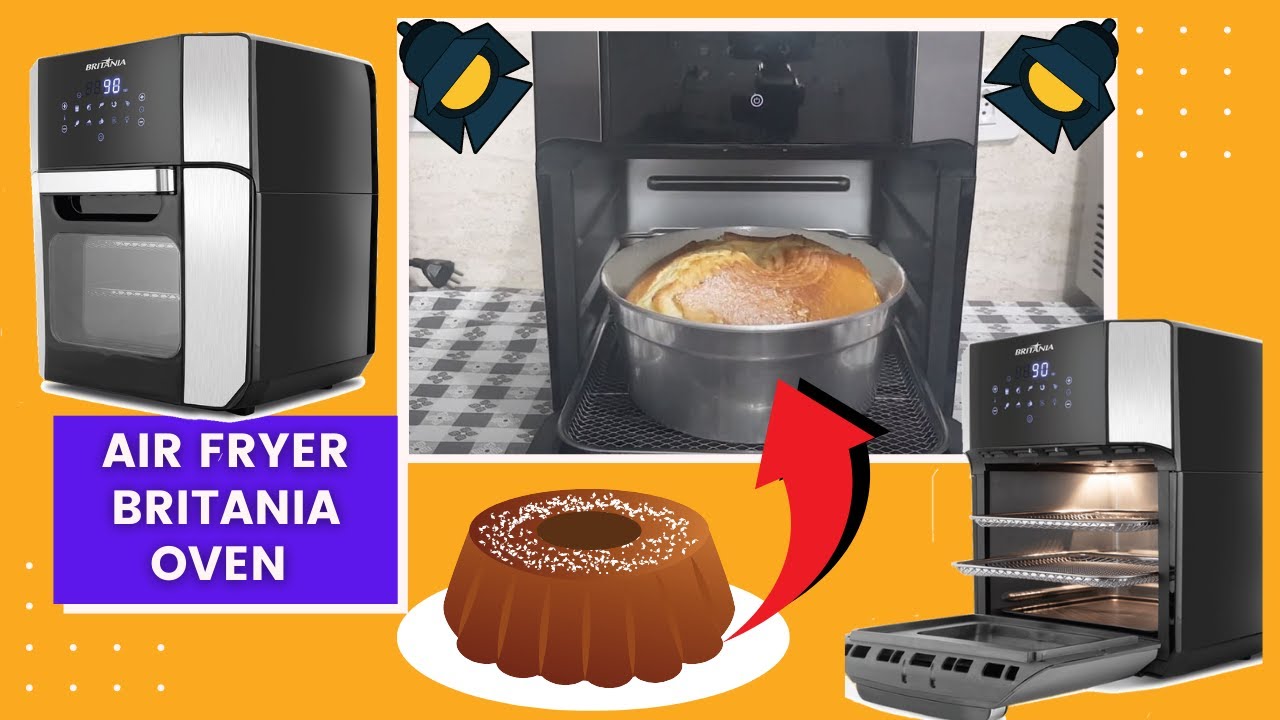 AIR FRY OVEN BRITANIA BFR2100P - ASSANDO BOLO #AIRFRYBRITANIAOVEN