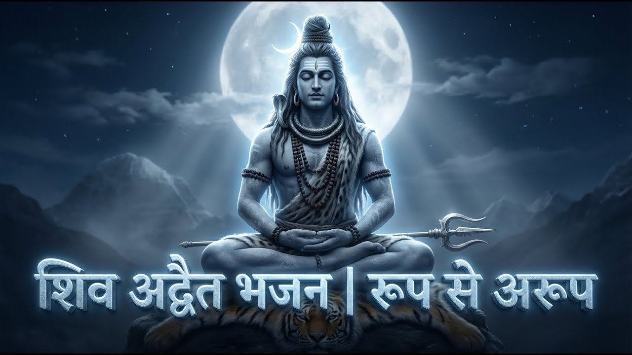 शिव अद्वैत भजन  Shivoham Meditation 🕉️ Advaita Vedanta Bhajan | From Form to Formlessness