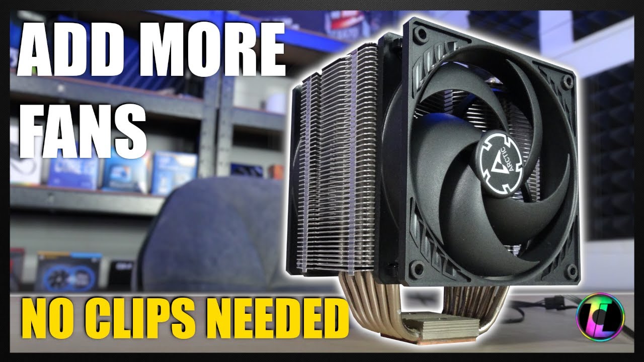 How to Add Fans to a CPU Tower Cooler.