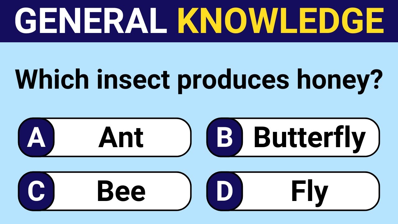 How Good Is Your General Knowledge? Take This 25 question Quiz To Find Out! #challenge 4