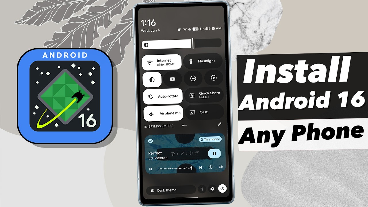 Как установить Android 16 на любой смартфон?