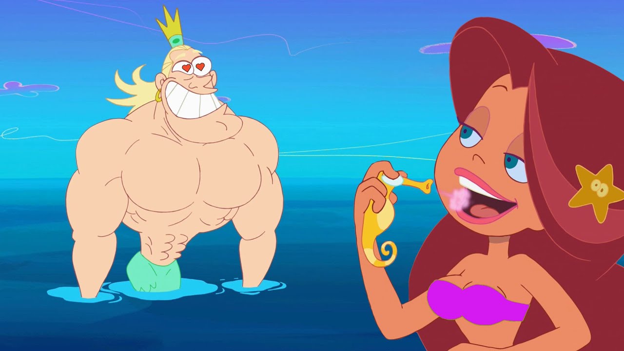 ZIG e SHARKO 🌴 O novo crush apaixonado 💔 Zig e Sharko Brasil | Desenho Animado em português