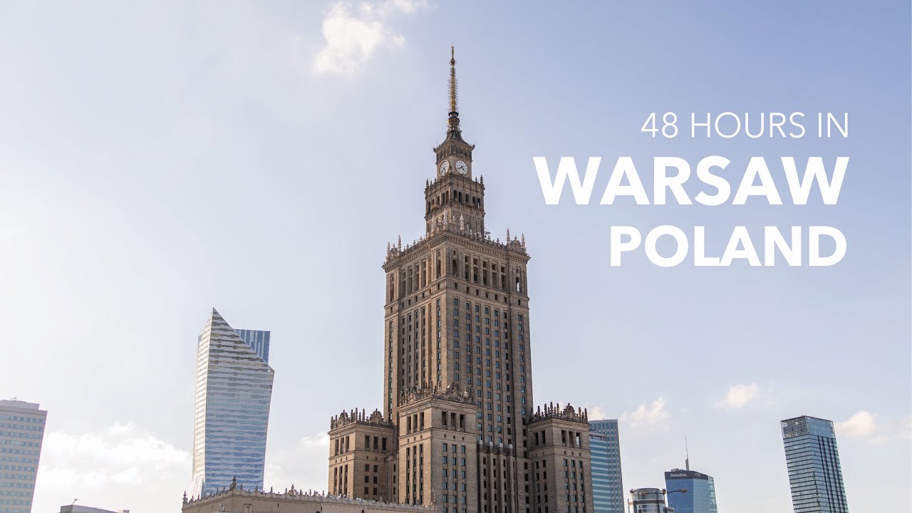 48 часов в Варшаве || Видеоблог о путешествиях по Польше