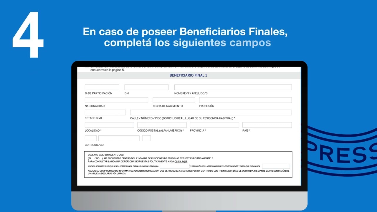 Video Tutorial Declaración Jurada