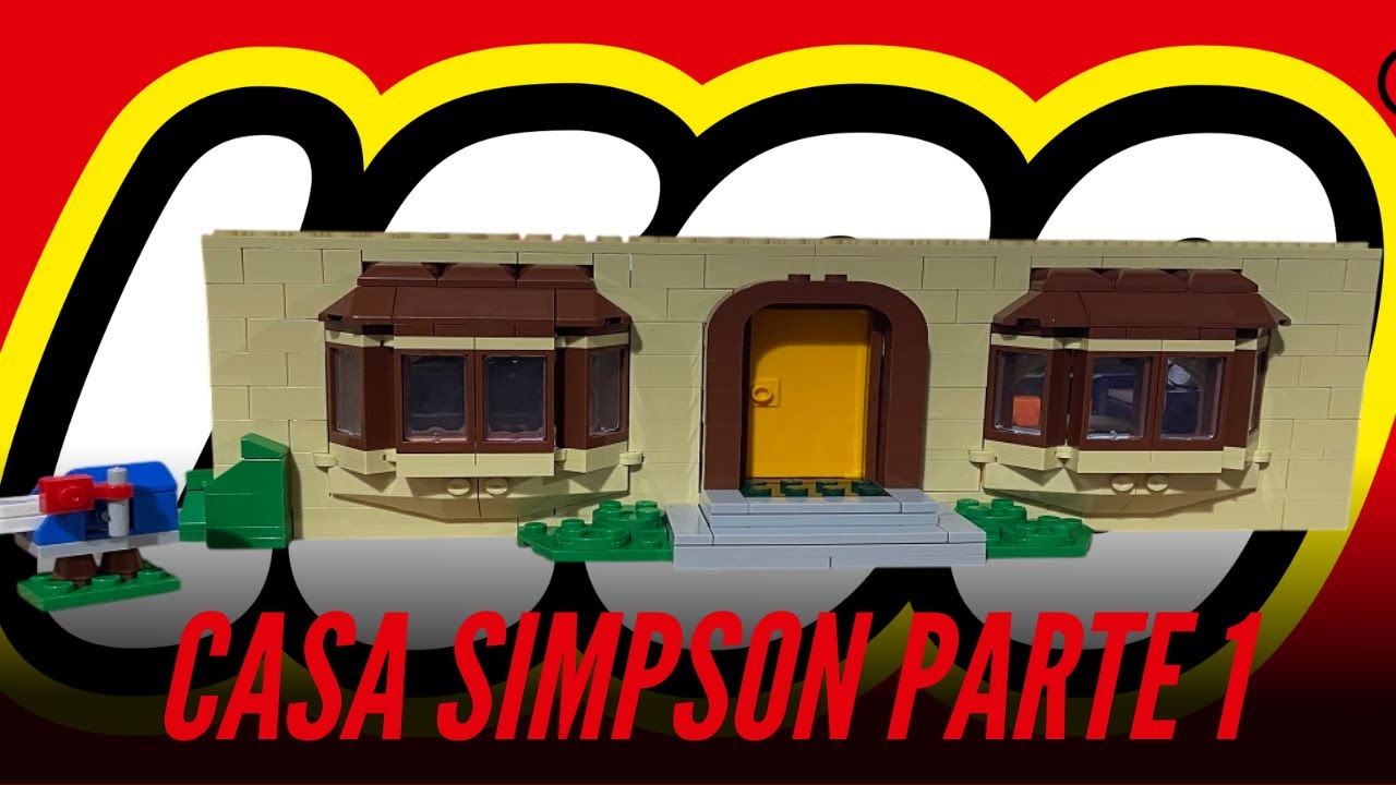 Montando la casa de los Simpson en Lego (Aliexpress) (Parte 1)
