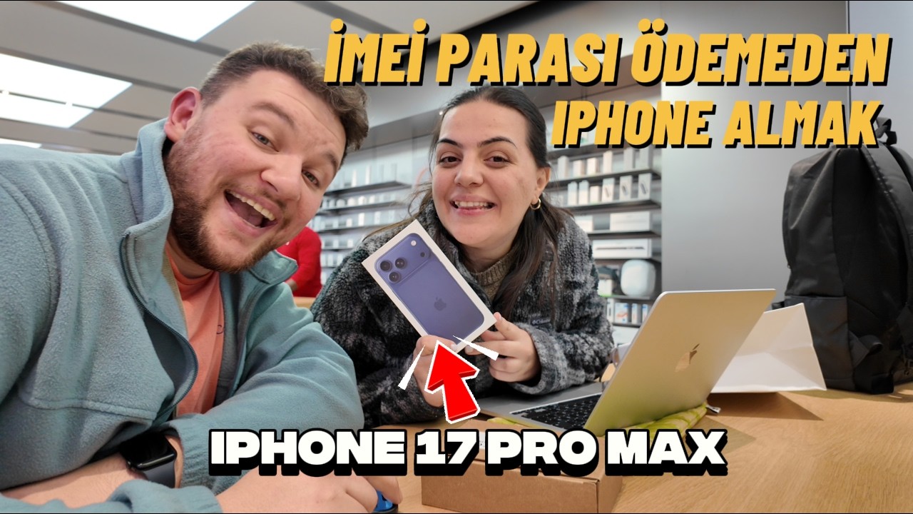 İMEİ KAYITLI TELEFONUMUZU IPHONE 17 PRO MAX İLE DEĞİŞTİRDİK!