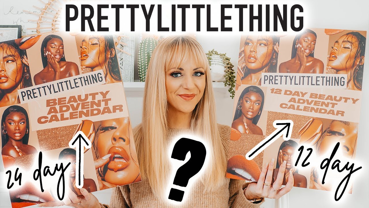 Pretty Little Thing DOUBLE Advent Calendar Unboxing! BOTH 12 & 24 Day Calendars - Which Is Best?!
