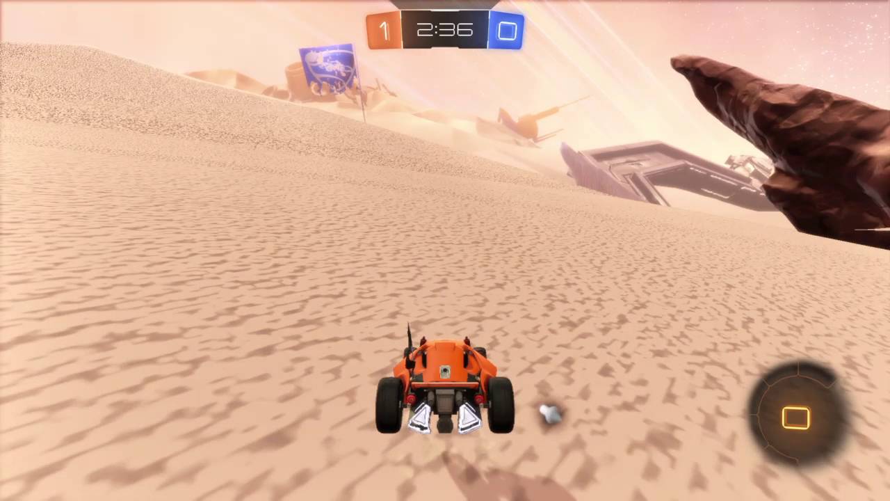 Rocket League PS4 Glitch Through Map Wasteland