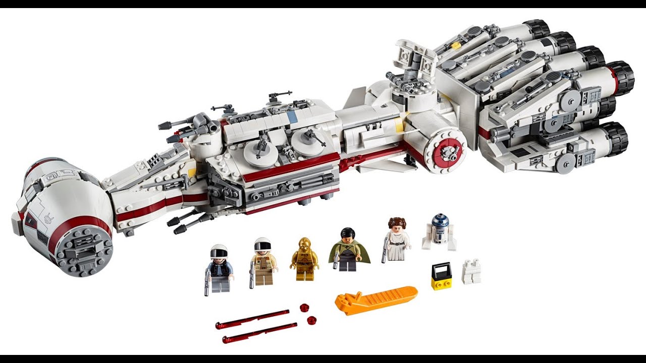 Tantive IV Unboxing and Speed Build Lego Star Wars 75244