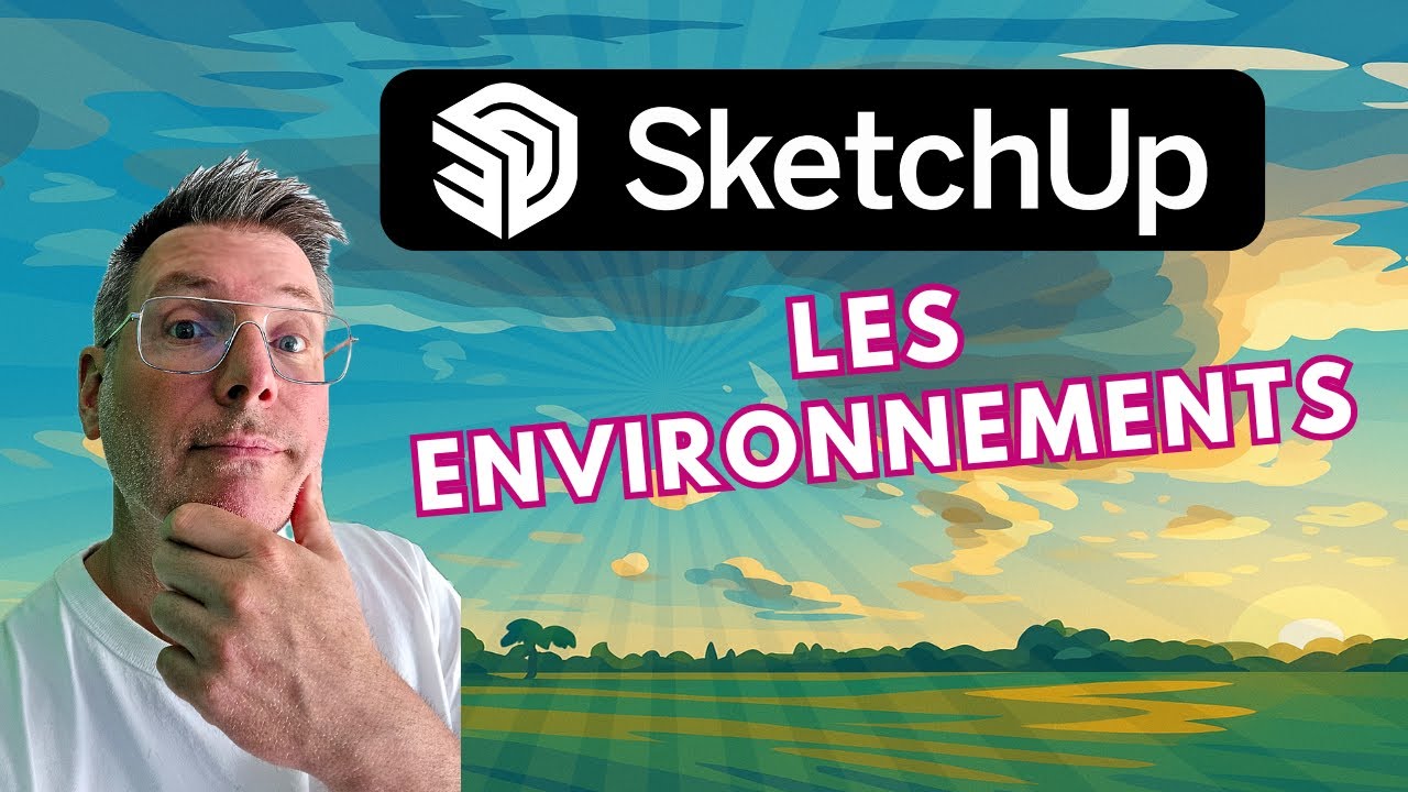 Arrêtez de galérer avec les environnements HDRI sur SketchUp 2025 (TUTO SIMPLE)