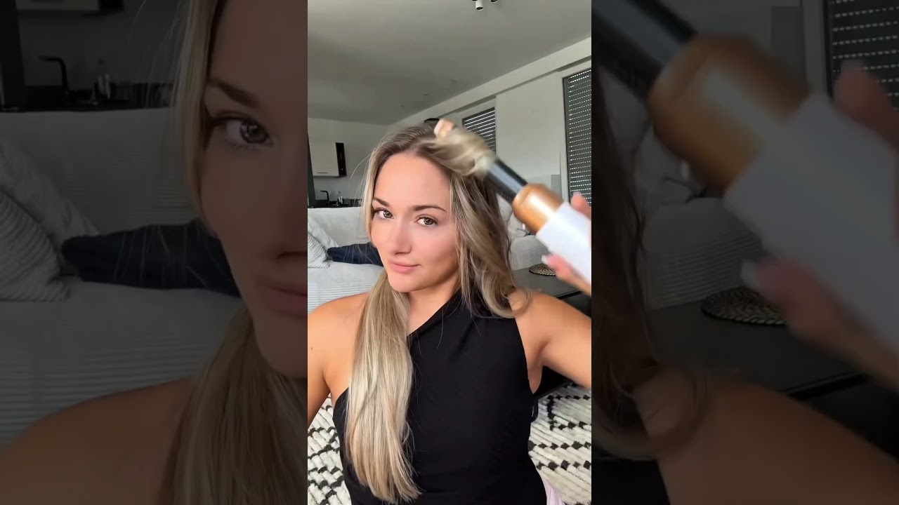 Se hvordan Tone forvandler h&aring;ret sitt med 5 i 1 Profesjonell Hair Styler fra tekshop.no