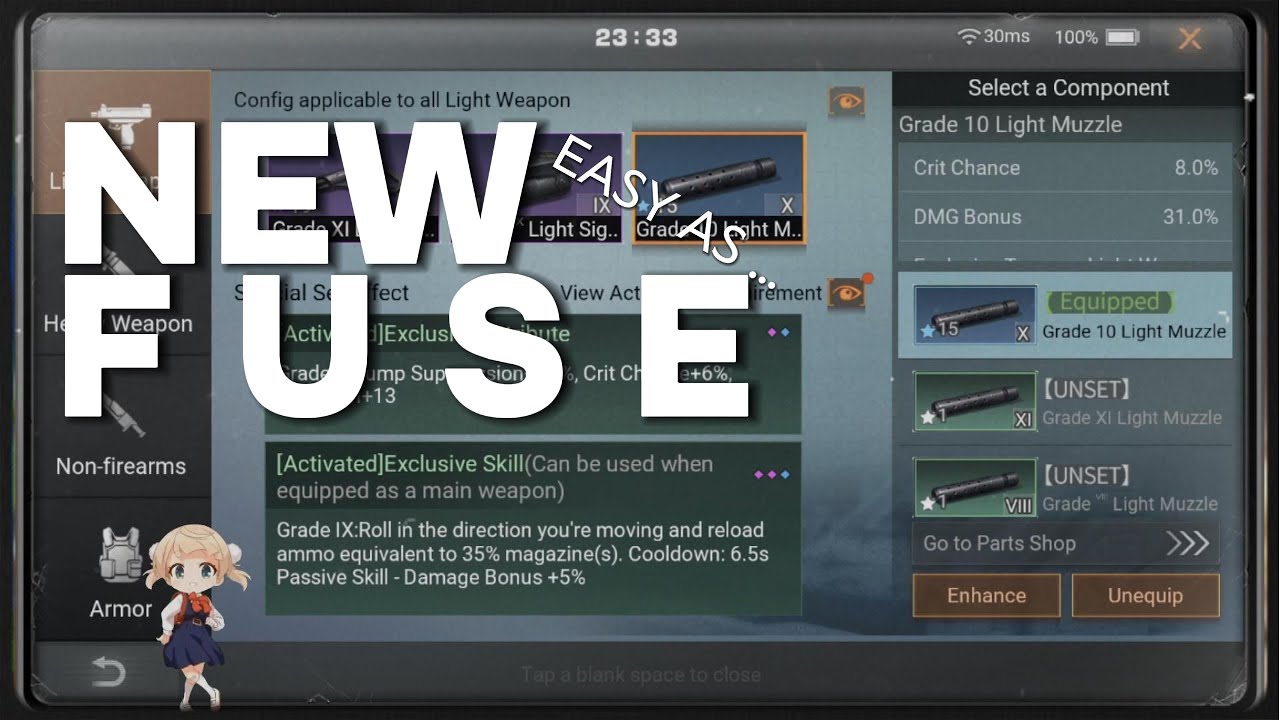 LIFEAFTER - EASY FUSE AS LONG AS U HAVE THIS | F2P ACCOUNT FUSE MUZZLE